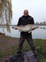 Zubáč z Oždian 84 cm, 18.11.2022 - revír: VN Ožďany CHRO