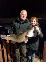 Šťastní rybári Ľubko s Kvetkou - revír: VN Ožďany CHRO